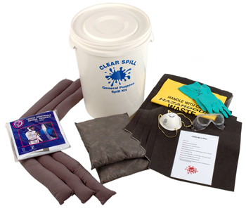 Clear Spill General Purpose Spill Kit Bucket - 40 Litres